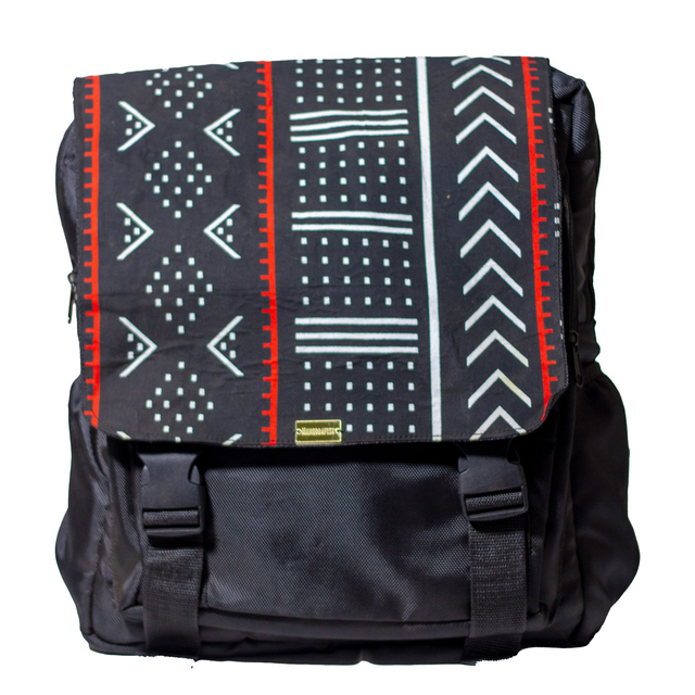 Sac à dos en tissu Wax