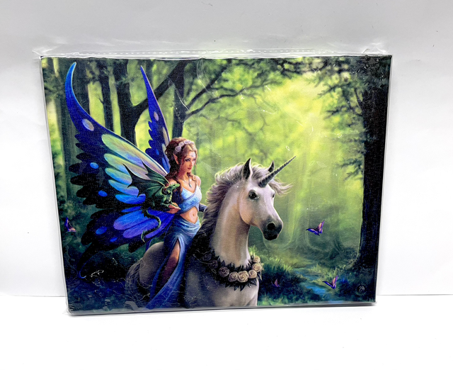 Anne Stokes Art - Realm Of Enchantment Hanging Canvas Print