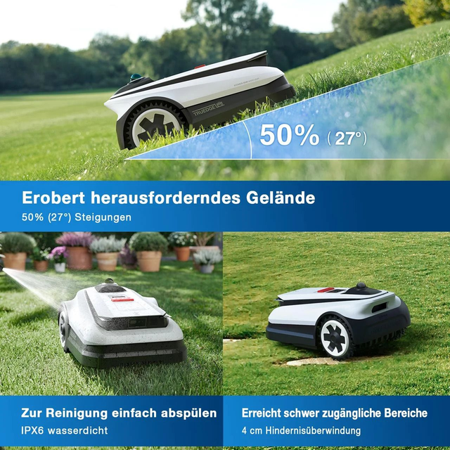 Ecovacs robot de tonte GOAT A3000 LiDAR
