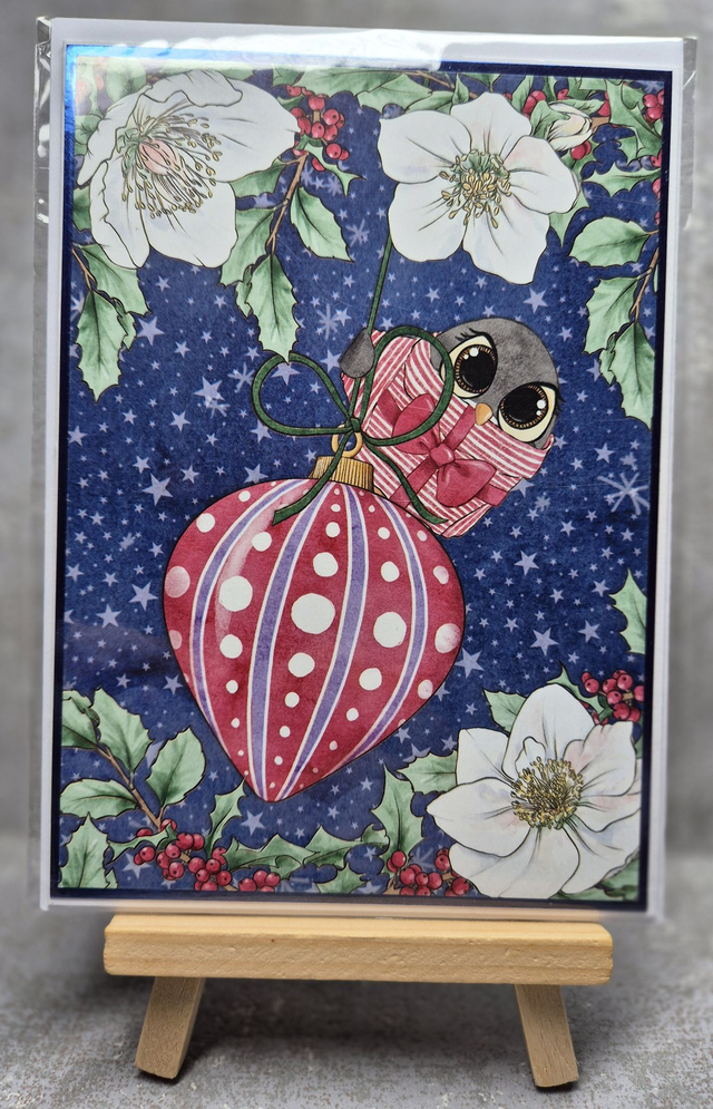 Holly Jolly Christmas card