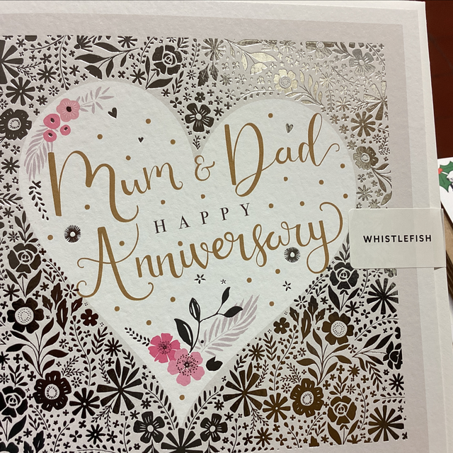 Anniversary Mum and Dad WF 
