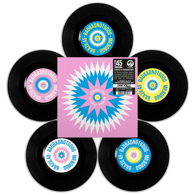 BadBadNotGood / Various Artists - Brazil 45 Boxset Vol.6 RSD Edition 5x7" Boxset (Limited Edition Black Vinyl)