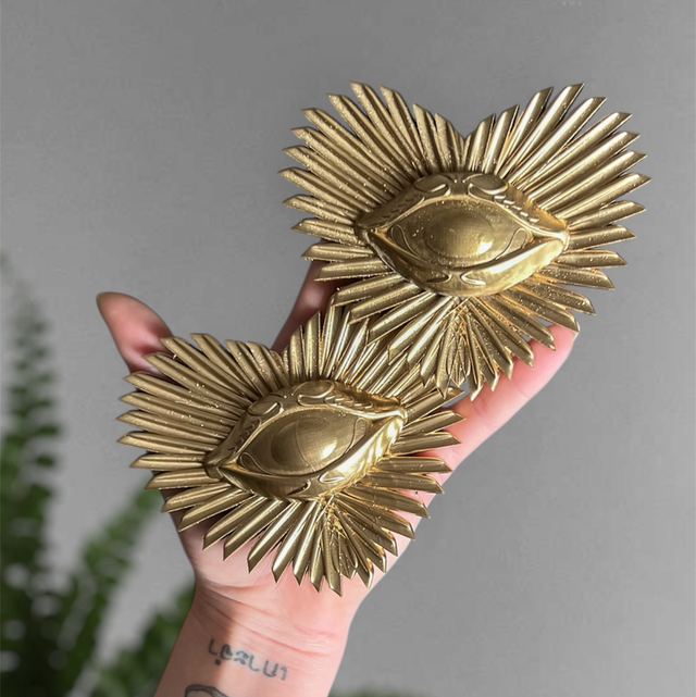 EX VOTO OCULUS - Décoration murale dorée