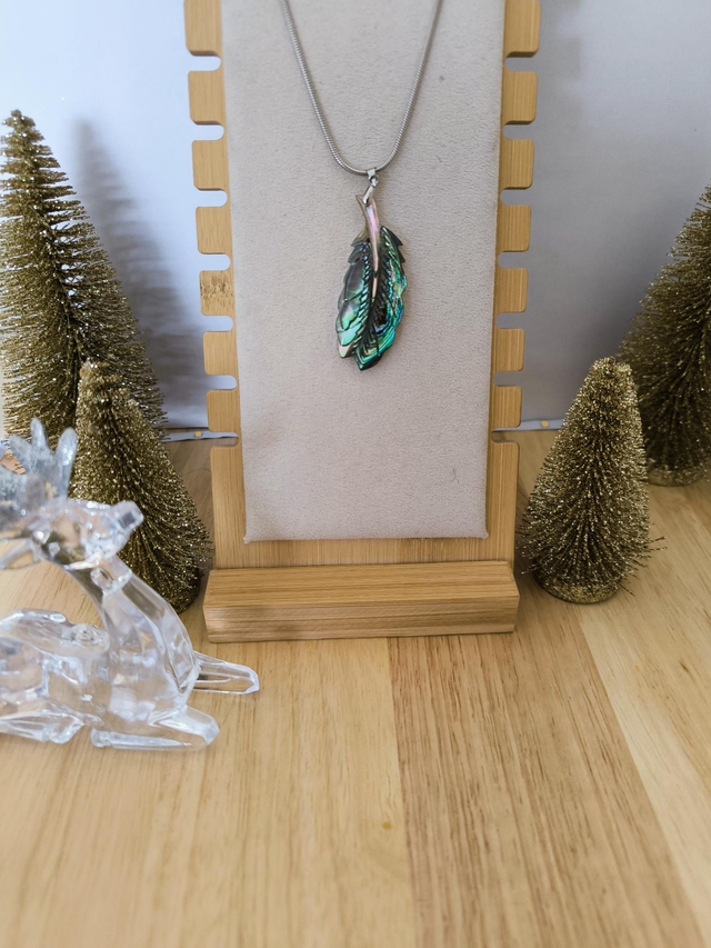 Plume Nacre &amp; Ormeau