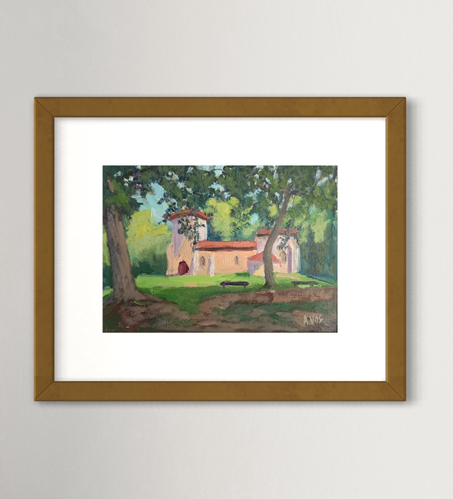 Petite église du vieux Lugos - Landes