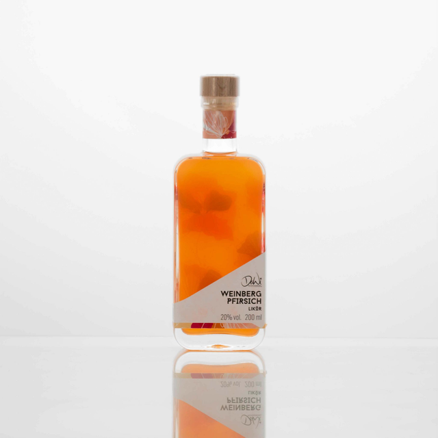 Roter Weinbergspfirsich Likör