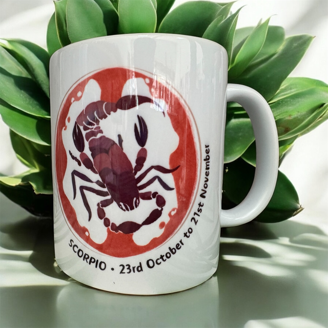 Scorpio- Zodiac Sign Mug