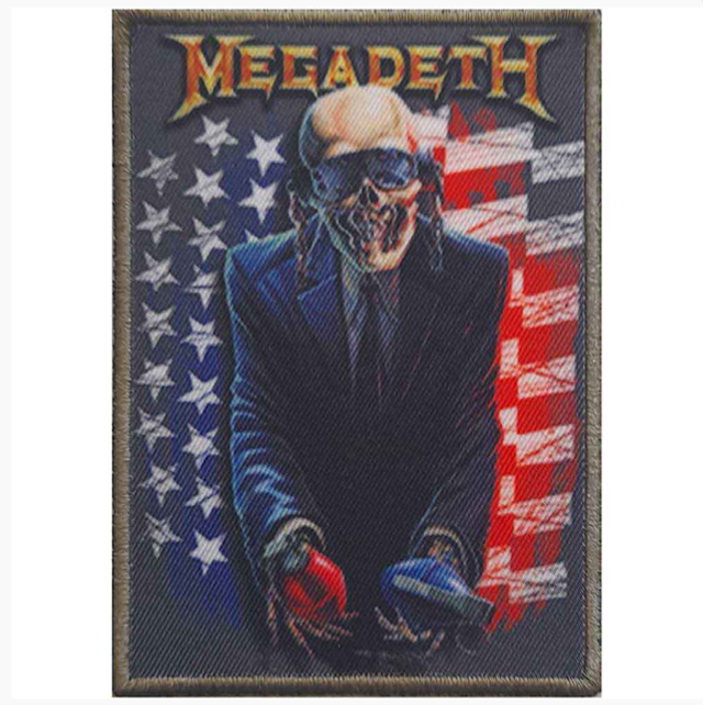 MEGADETH STANDARD PATCH: GRENADE USA