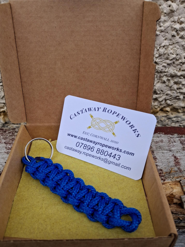 Key Ring Boxed - Blue