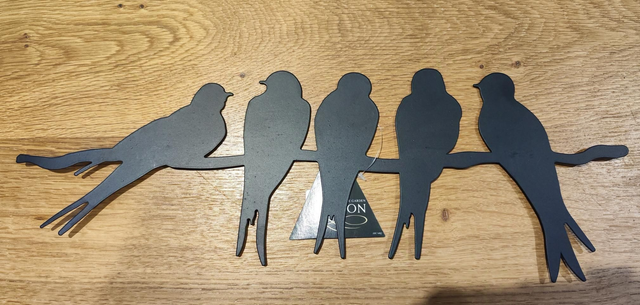 Swallows on a Wire Wall Art 