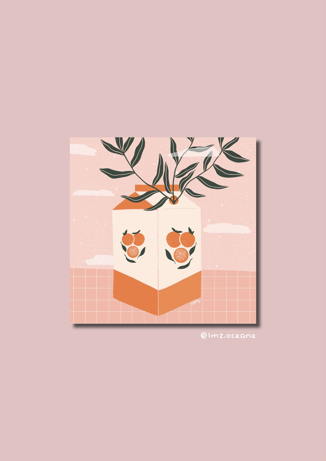 Carte Brique de jus 🌞