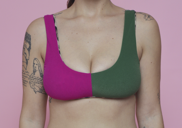 Top bicolore “Pantelleria”