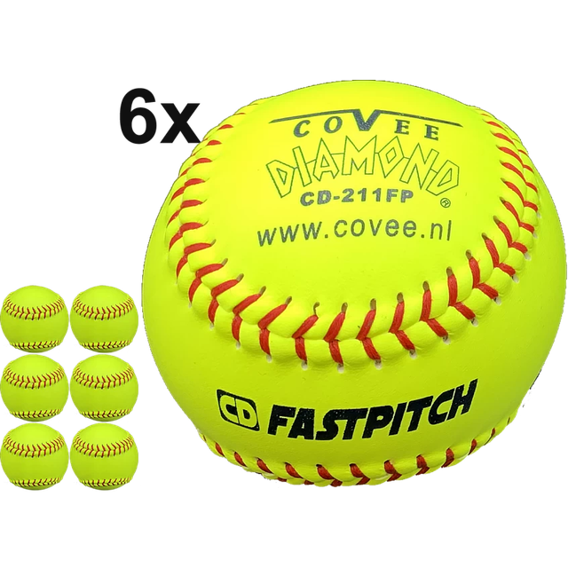 Doos Softballen CD211FP a 6 stuks 11"