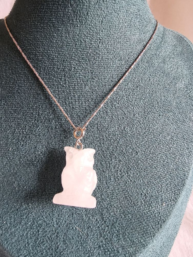 pendentif cristal de roche