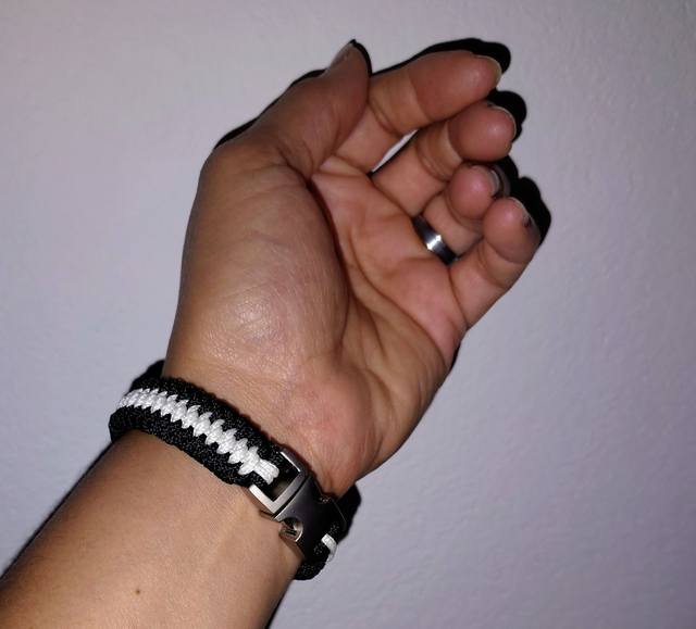 Bracelet BLACK & GLOW - Photoluminescent