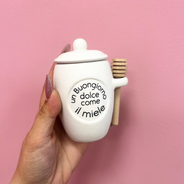 Spargimiele porcellana h11cm