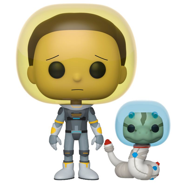 Figura POP Rick &amp; Morty Space Suit Morty with Snake