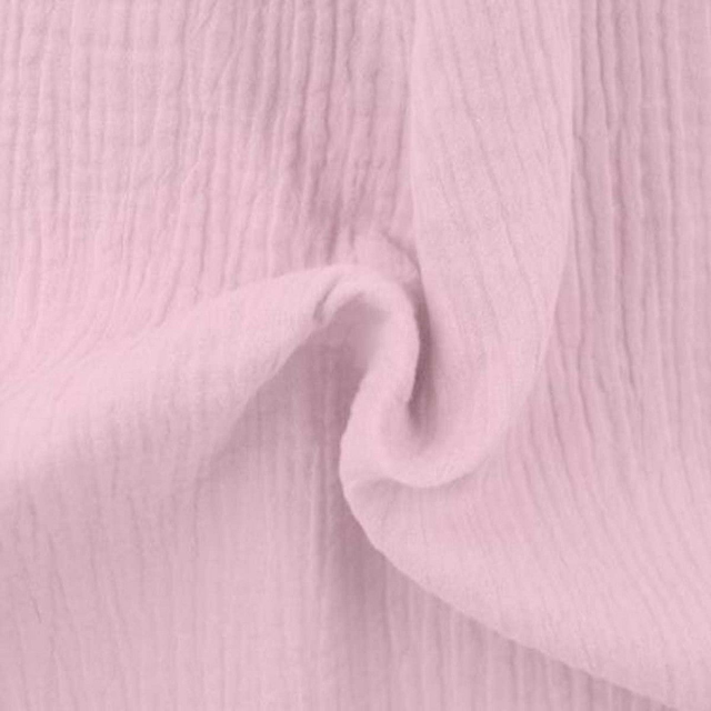 Muselina o doble gasa ROSA BEBÉ