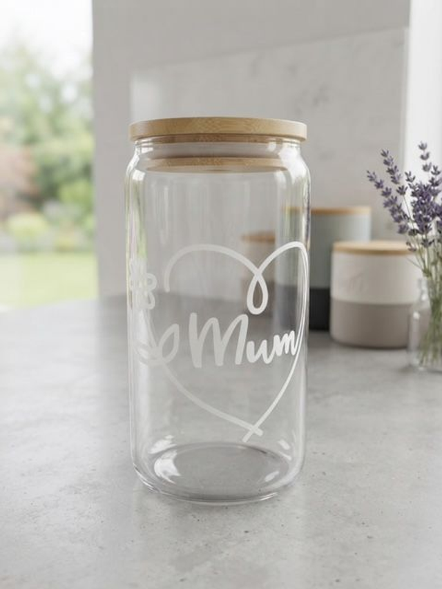 16oz Glass Cup