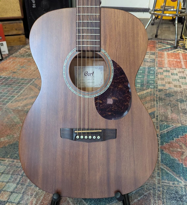 Cort L-450 solid mahogany acoustic 