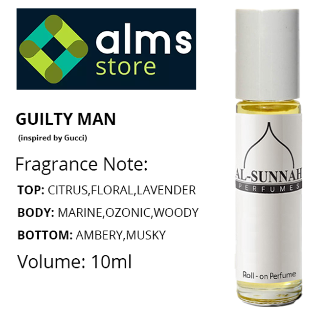 Guilty Man 10ml Roll-on