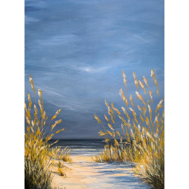 Storm over the dunes