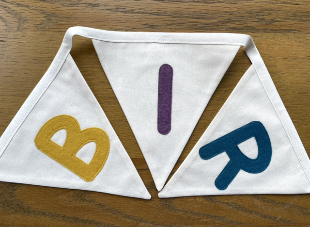 Birthday bunting