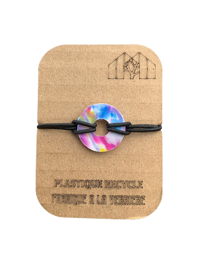 Bracelet en plastique recyclé
