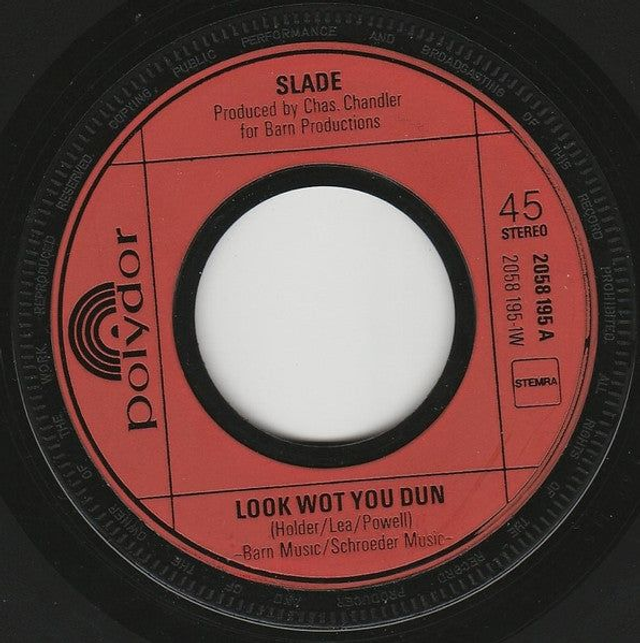 Slade - Look Wot You Dun