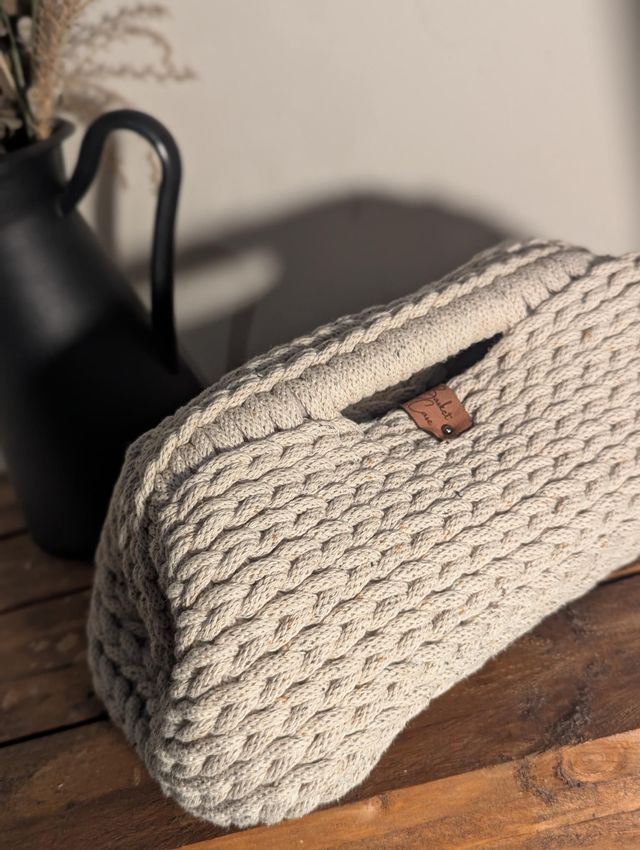 Made To Order Large Clutch Bag (Metal Handle)