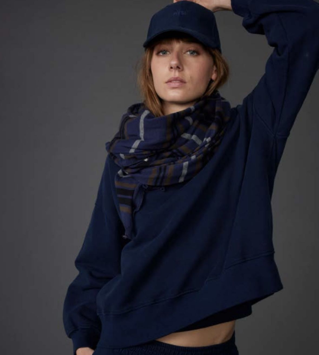 Navy Organic Cotton Sweatshirt