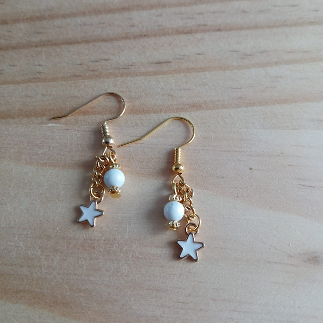 Meisjes oorbellen met Howliet “Sterrenlicht” (3.048)