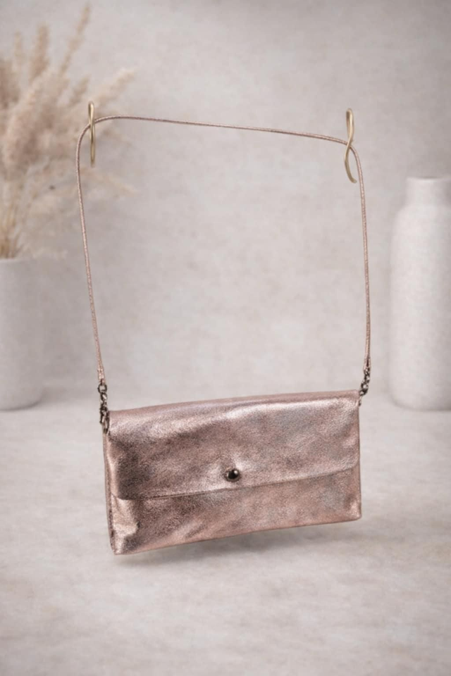 sac irisé rose gold