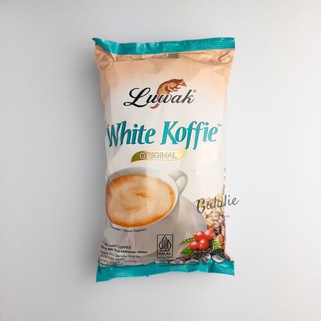 LUWAK White Koffie Original - Boisson de café au lait instantané 225 gr