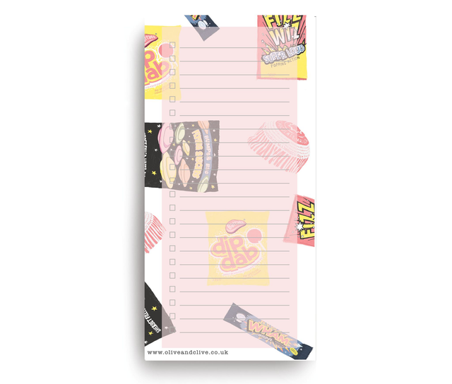 To Do Notepad - Sweets