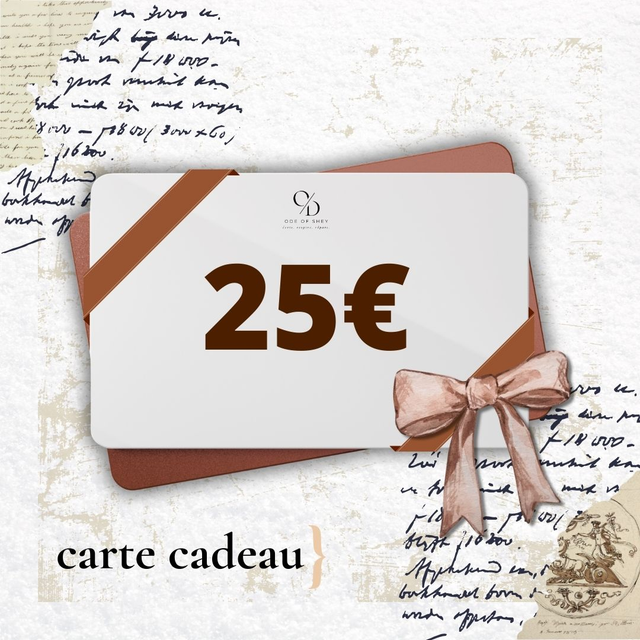 🎁 Carte Cadeau Ode - 25€