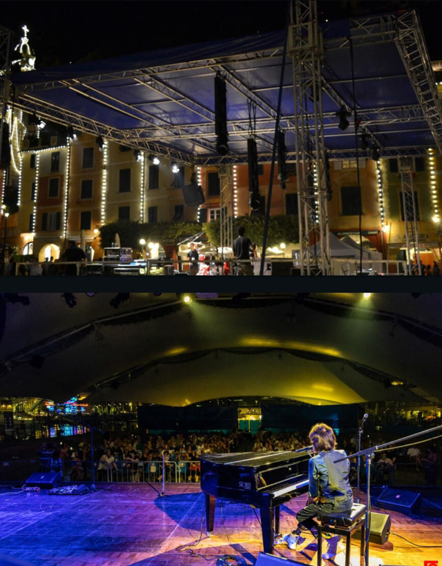 Palco per spettacoli 