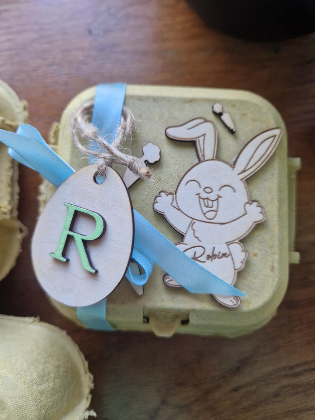 Boite à oeufs Pâques 