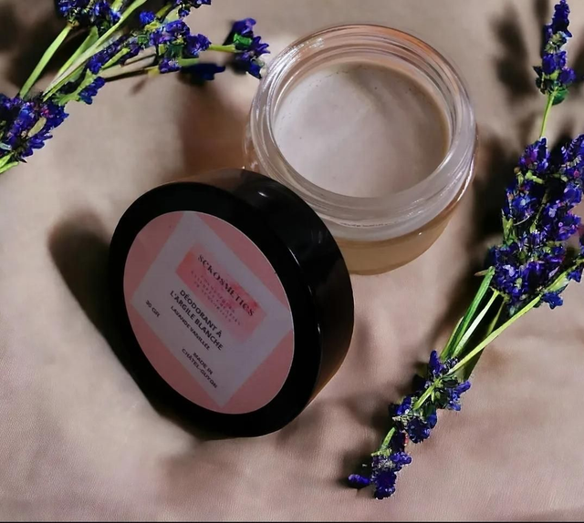 Déodorant crème 100% naturelle lavande vanillée 30 grammes