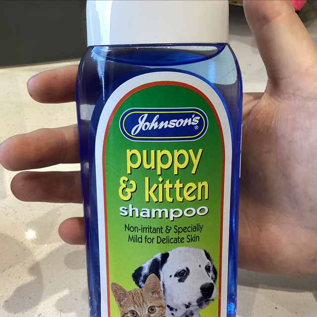 Johnson’s puppy Shampoo