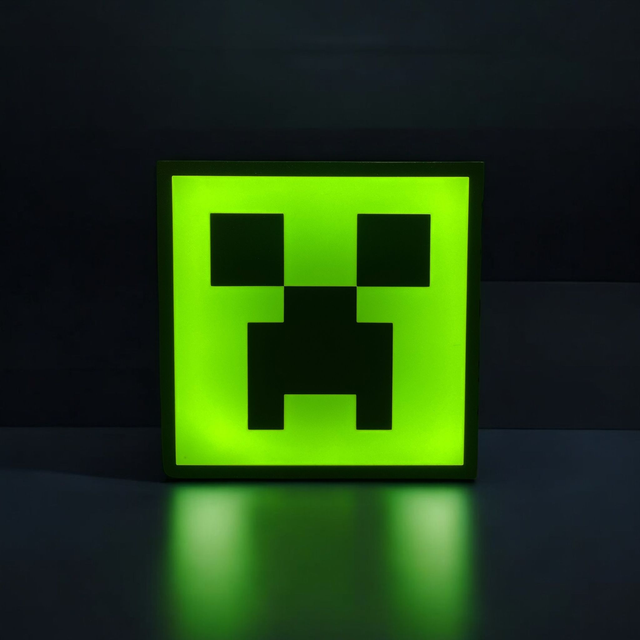 Lampe Minecraft Creeper LED - Gamer style