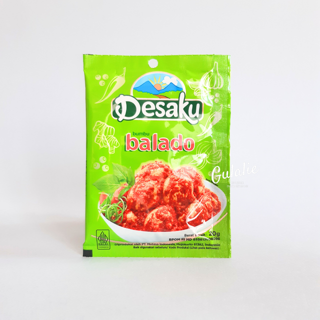 DESAKU Bumbu Balado - Préparation de la Sauce Balado