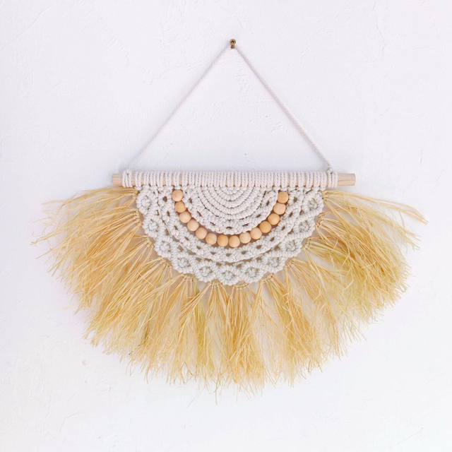 Tenture murale - Demi-mandala "Ugo"