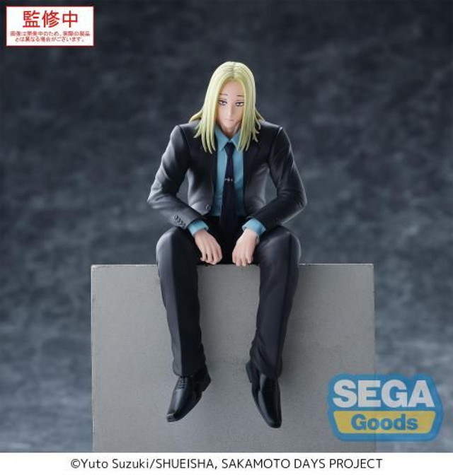 (Preordine consegna prevista 06/2026) Shishiba - SAKAMOTO DAYS - Statue PM Perching 14cm 🔨🕶️