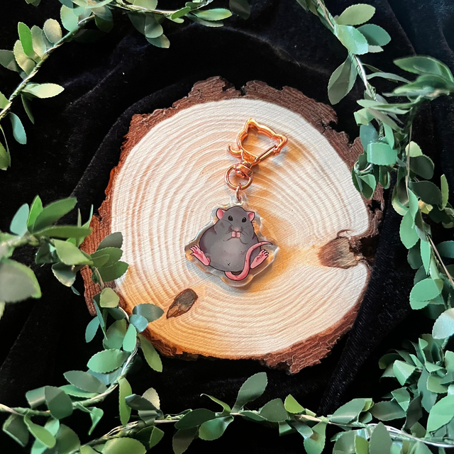 Llavero Rata // Rata gris