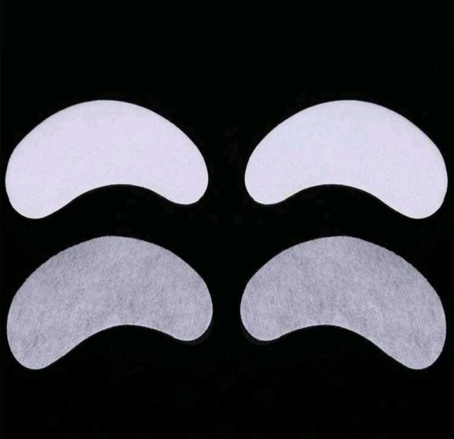 Parches de hidrógel  plateados extra finos 25 uni