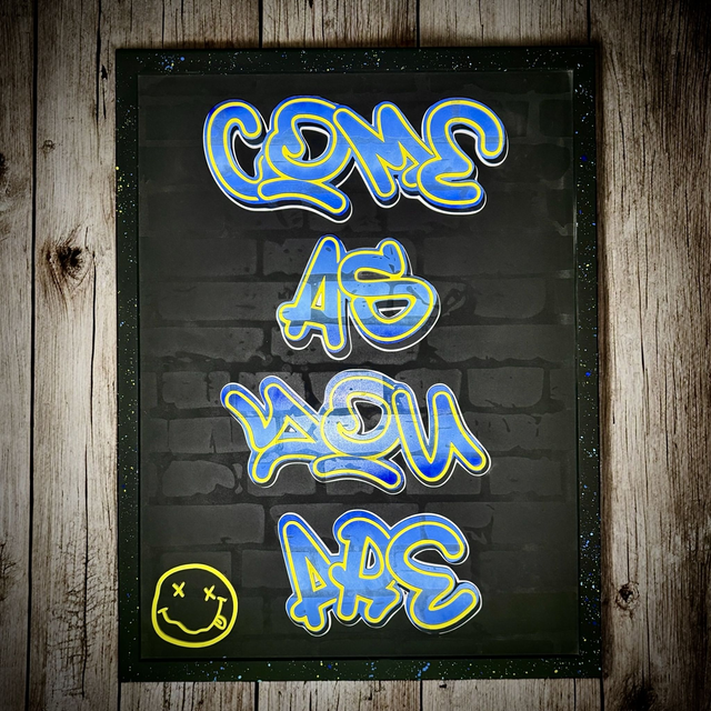 Cadre mural “Come As You Are”