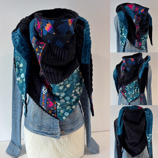 Maxi Chèche Double Patchwork 297