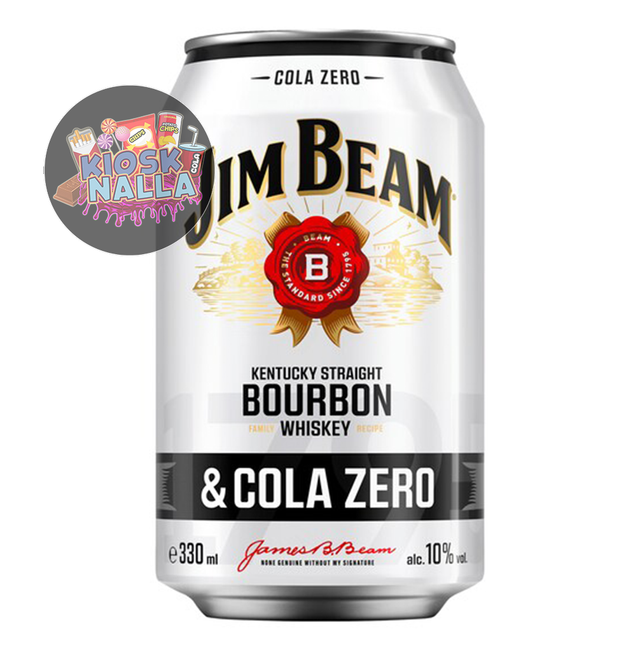 Jim Beam White & Cola Zero 0,33l