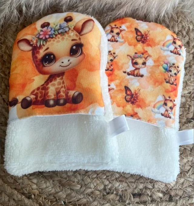 Gant de toilette Girafe